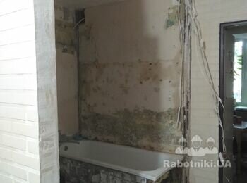 Ремонт ванної і коридору