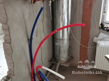 Разводка сантехники в 1к квартире