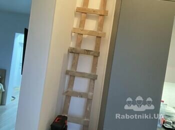 Изготовление лестницы