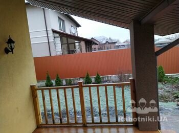 Обшить террасу поликарбонатом