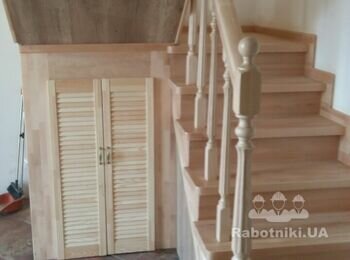 Изготовление лестницы