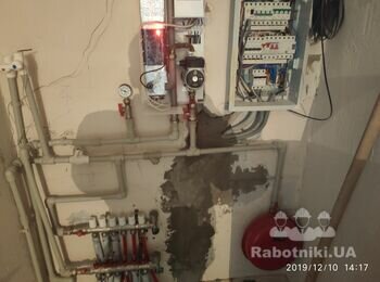 Ремонт гребёнки отопления
