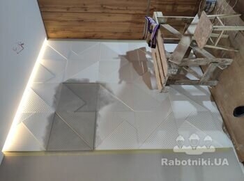 Покрасить краскопультом стену