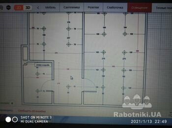 Натяжные потолки в однокомнатной квартире 33м.