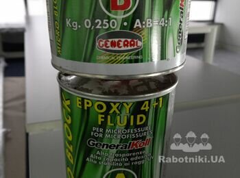 Затирка швов 2-компонентной затиркой, устранение бухтящей плитки