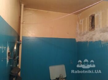 Снятия краски в ванной и туалете