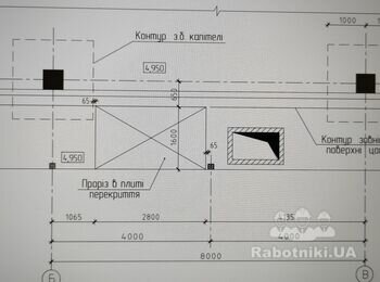 Демонтаж плиты перекрытия, алмазная резка