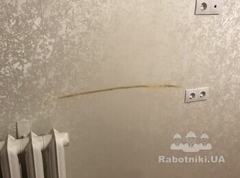 Проштробить 1м штроборезом с пылесосом.