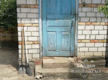 Ремонт входной группы в погреб и летнюю кухню