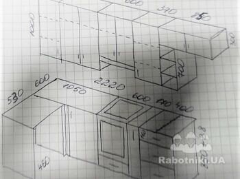 Корпусная мебель кухни + монтаж, Дарницкий, позняки.