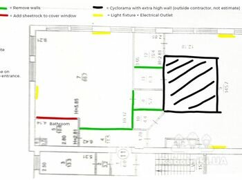 Конструирование циклорамы