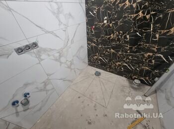 Укладка плитки в су на теплый пол