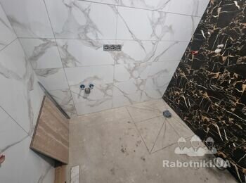 Укладка плитки в су на теплый пол
