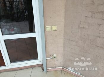 Облицовка 27 кВ. м. фасадной кирпичной стены.