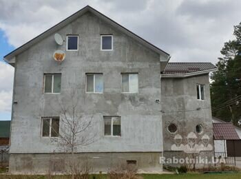 Покраска фасада частного дома