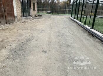 Подготовка и укладка гранитной брусчатки и тротуарной плитки