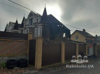 Ремонт даху після пожежі