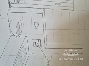 Плиточник с инструментом