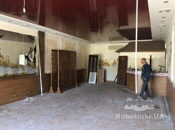 Ремонт торгового приміщення.