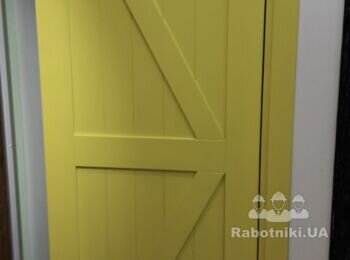 Изготовление 2 деревянных дверей
