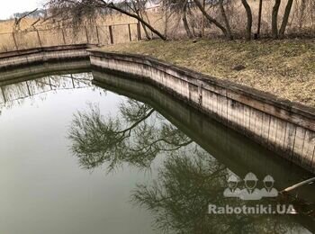 Роботи по утриманню дзеркала води у водоймі на постійній позначці