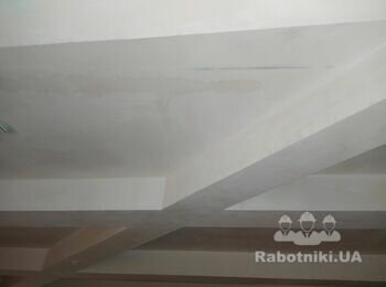 Фарбування стелі " під дерево"