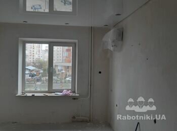 Поклейка обоев, 1 комната, 18 кв.м.