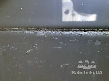 Удалить эпоксидную затирку из швов + заново затереть
