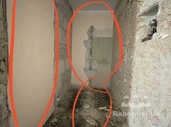 Упаковка, спуск і вивіз будівельного сміття після демонтажу