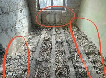 Упаковка, спуск і вивіз будівельного сміття після демонтажу