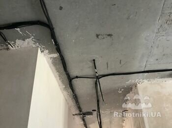 Потолок пенополистеролом 40м2