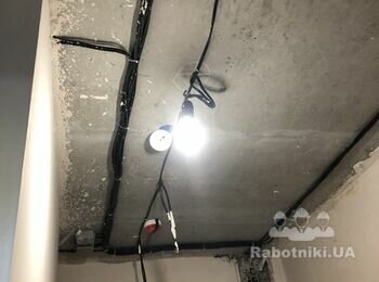 Потолок пенополистеролом 40м2