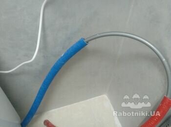 Установка бойлера, радиатора отопления