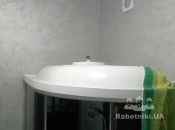 Установка бойлера, радиатора отопления
