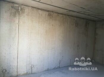 Укладка плитки в ванной комнате 20 м. кв, Штукатурка стен 60 м. кв