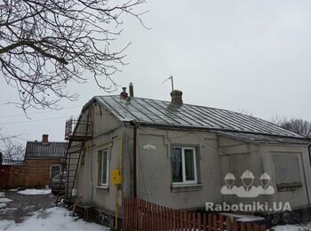 Сделать отмостку и цоколь на старом доме