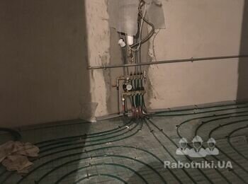 Стяжка пола 35 кв. м