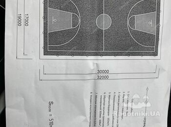 Пристрій баскетбольного майданчика