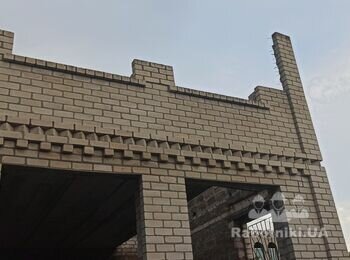Кладка силикатного кирпича под расшивку + газоблок