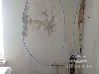 Штукатурка и шпаклевка стены