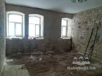 Пристрій чорнової стяжки