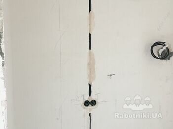 Підготовка стін під обої , відкоси , гіпсокартон