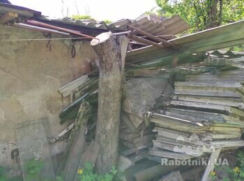 Демонтаж сарая и вывоз строймусора