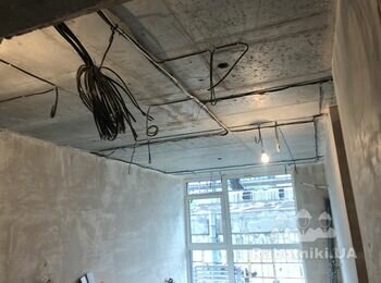 Монтаж 85 м2 гипсокартона на потолок