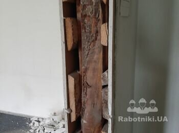 Демонтаж стін і вивезення сміття