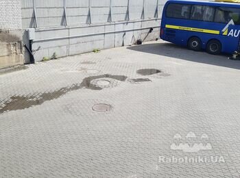 Демонтаж укладання ФЕМА 100м3 та встановлення зливових жолобів