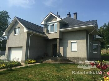 Укладання клінкеру на фасад