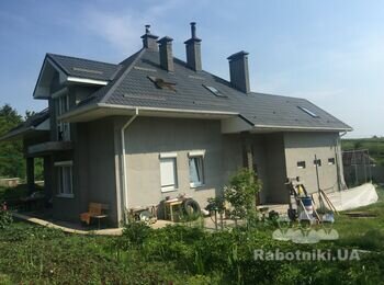 Укладання клінкеру на фасад