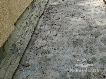 Утепление фундамента(плита, глубина 30 см),