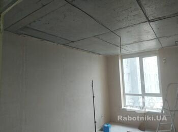 Натяжной потолок в квартире. Ирпень